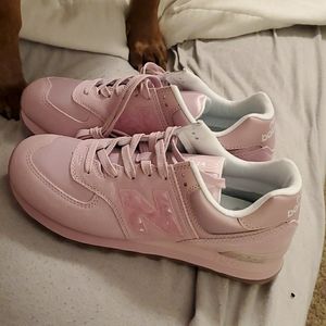 Pink New Balances